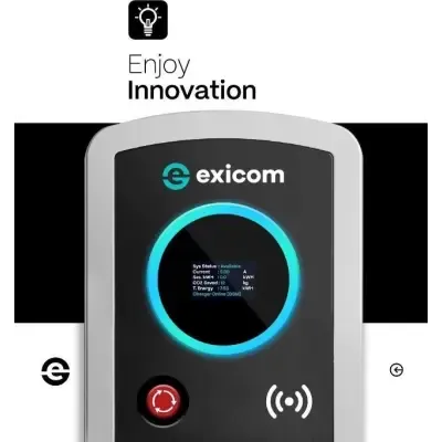 Exicom 22kW AC Type 2 Charger